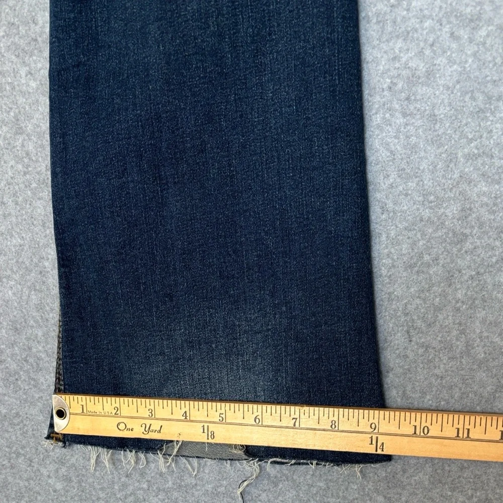 Kut from the Kloth Stella High Rise Flare Jean Pant 4 Dark Base Wash - Picture 16 of 16